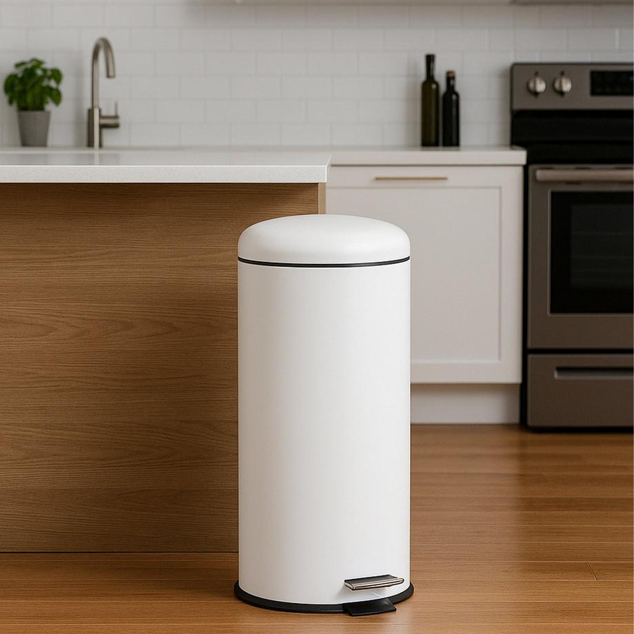 Northix Pattumiera da cucina da 30 litri, pedale  