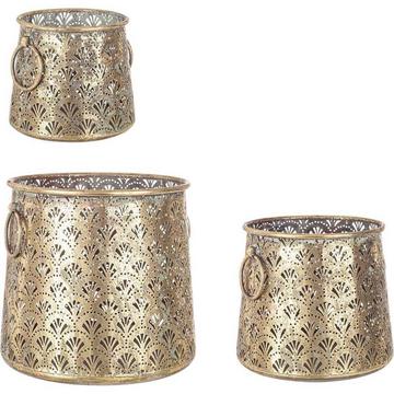 Lanterna rotonda Ceuta (set di 3)