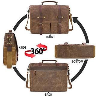 Only-bags.store Borsa a Tracolla Impermeabile Ventiquattrore Borsa per Laptop  