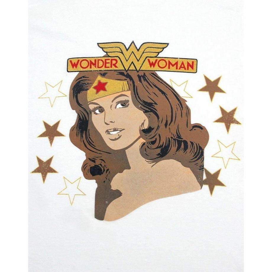 Wonder Woman Wonder Woman Portrait Logo Slim Fit T-Shirt  
