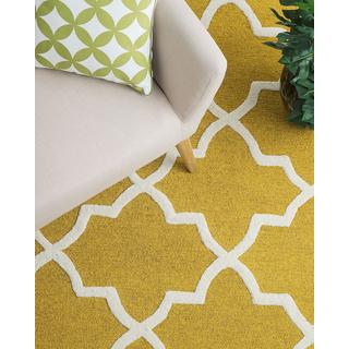 Beliani Tapis en Laine Moderne SILVAN  