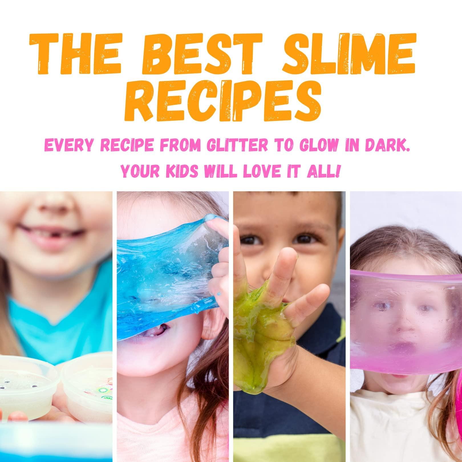 Activity-board  Set de slime pour enfants, 24 slimes dans des récipients, Fluffy, Butter, Cloud, Glow in Dark, Glitter, Slime Charms 
