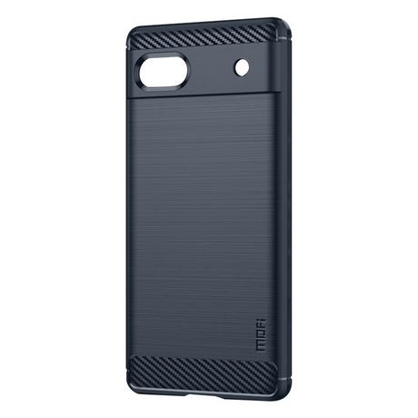 Avizar  Cover Pixel 6a Effetto Carbonio Blu 