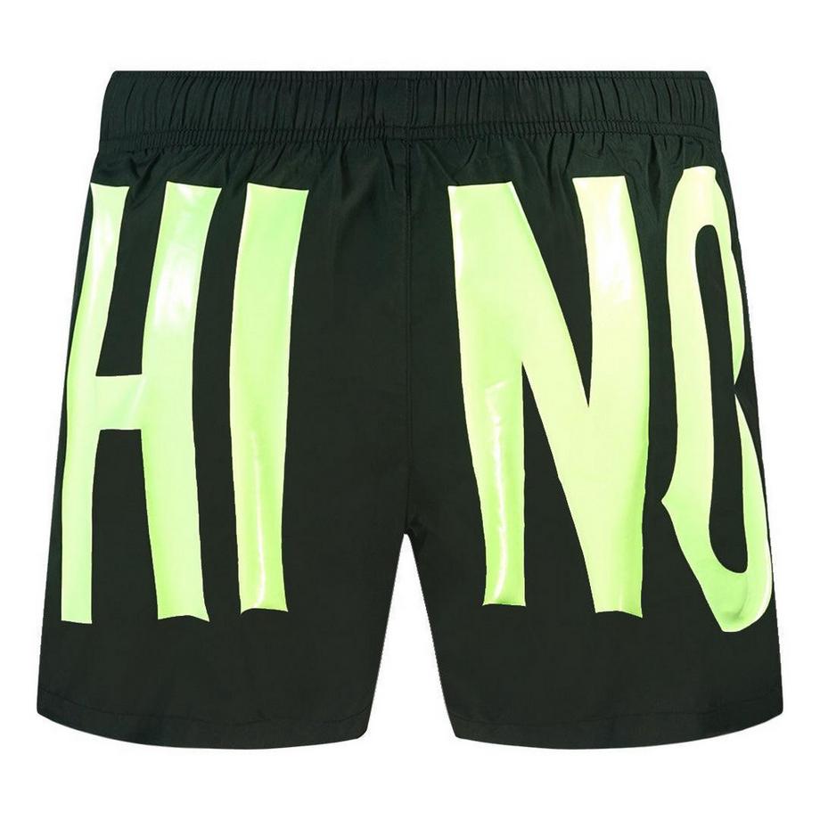 MOSCHINO Logo Print Badeshorts  