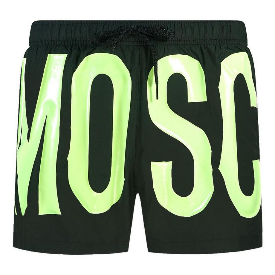 MOSCHINO Logo Print Badeshorts  