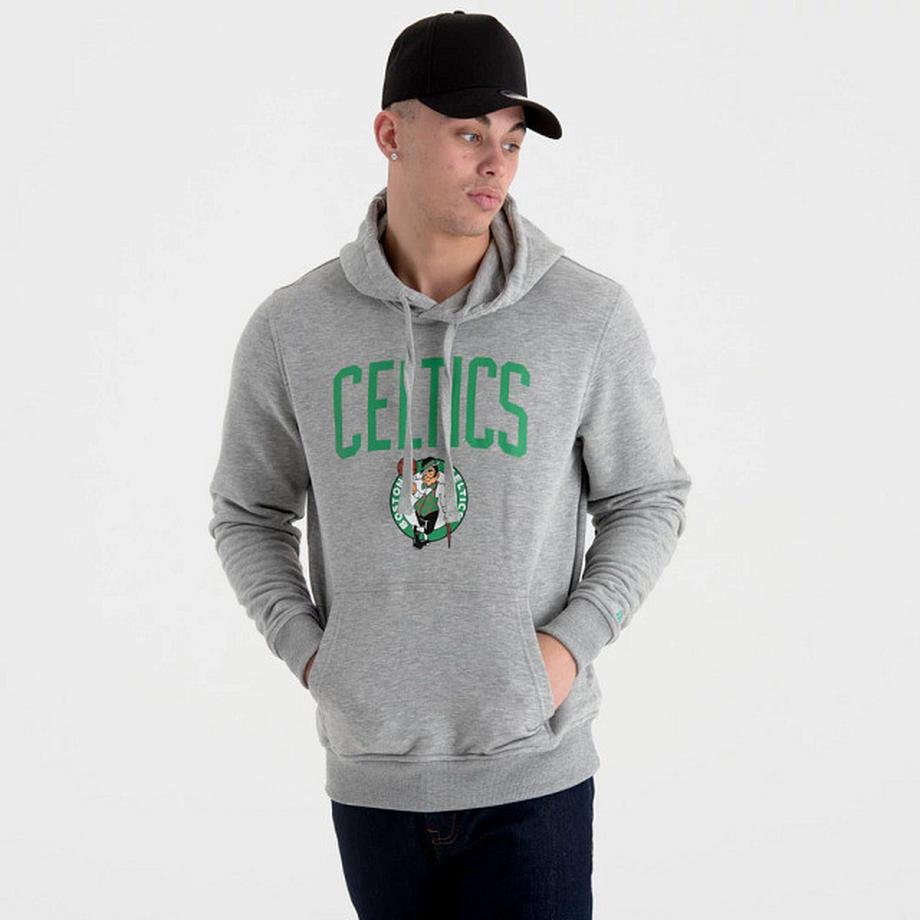 NEW ERA  felpa con cappuccio boston celtics nba 