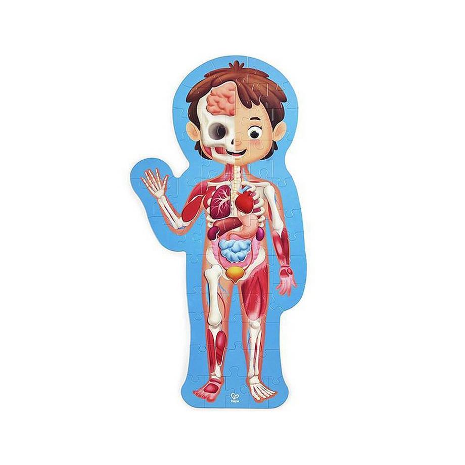 Hape  Puzzle Mein Körper (60Teile) 