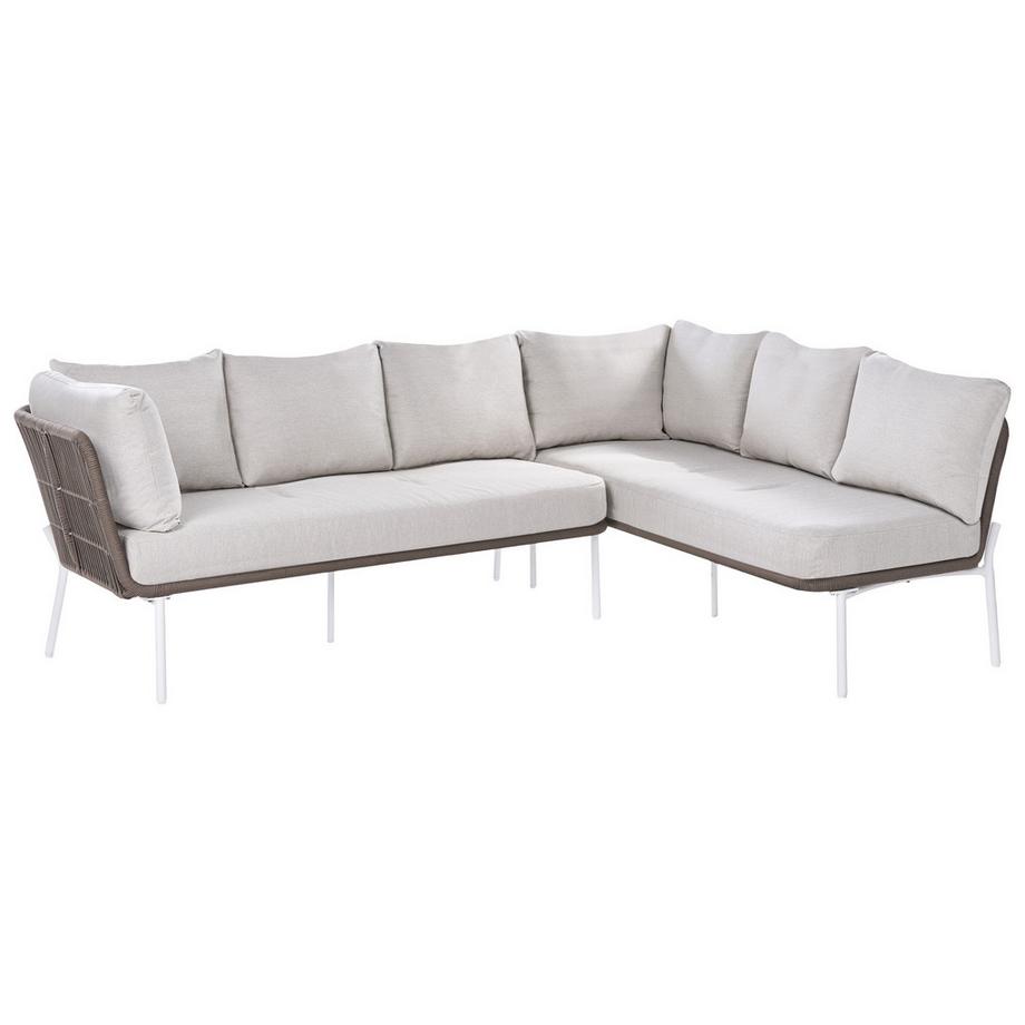 Beliani Lounge Set aus Aluminium Modern ROBELLA  