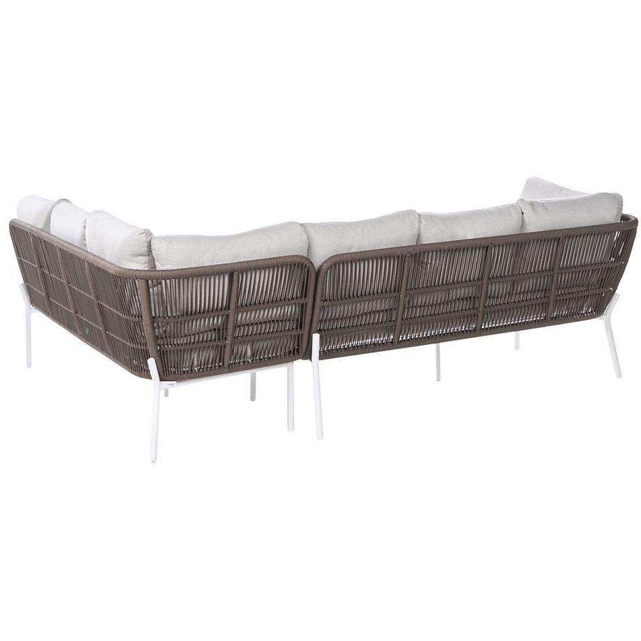 Beliani Lounge Set aus Aluminium Modern ROBELLA  
