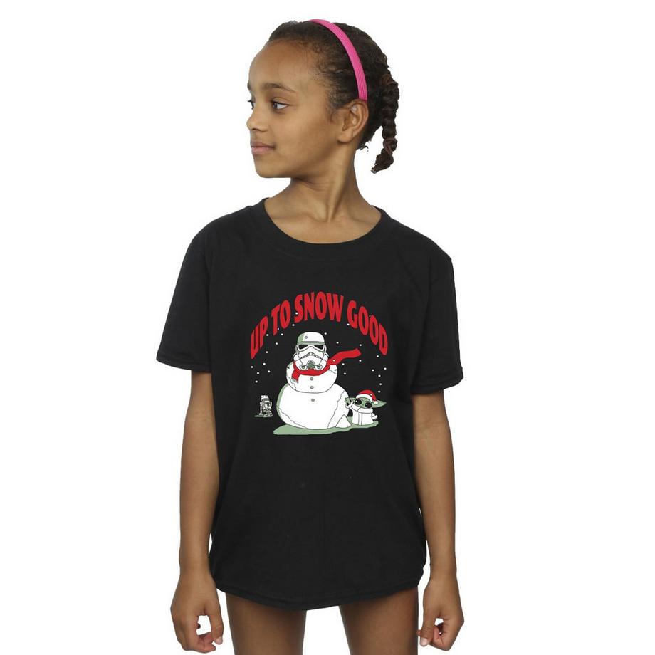 Star Wars: The Mandalorian  Up To Snow Good Maglietta Ragazze 