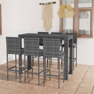 VidaXL Bar-set poly-rattan  