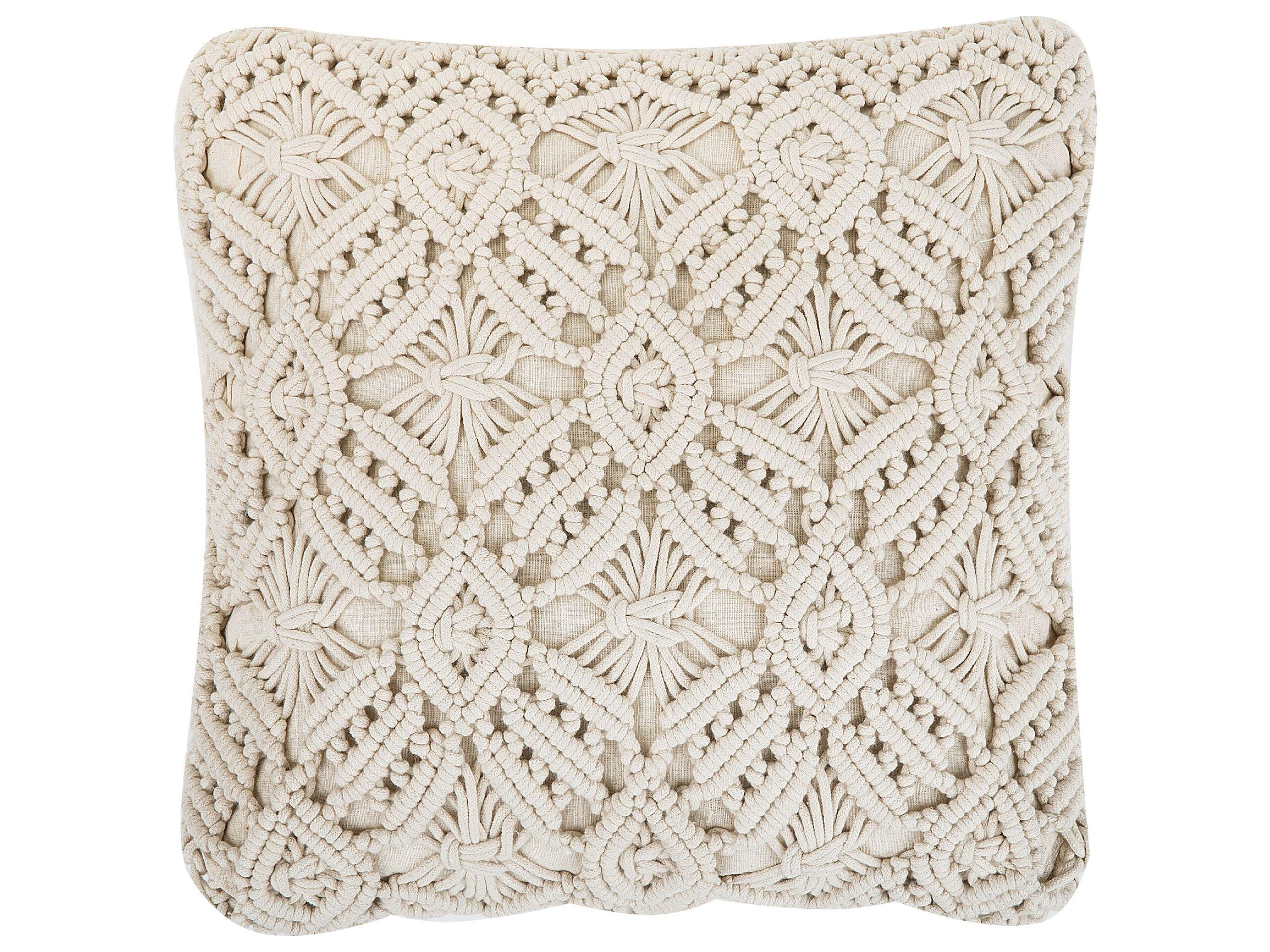 Beliani Cuscino decorativo en Cotone Boho ESENKOY  