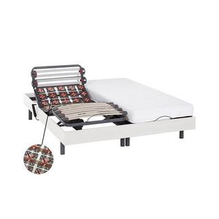 DREAMEA Lit électrique relaxation lattes plots matelas latex PANDORA II de DREAMEA moteurs OKIN  