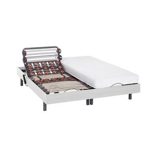 DREAMEA Lit électrique relaxation lattes plots matelas latex PANDORA II de DREAMEA moteurs OKIN  