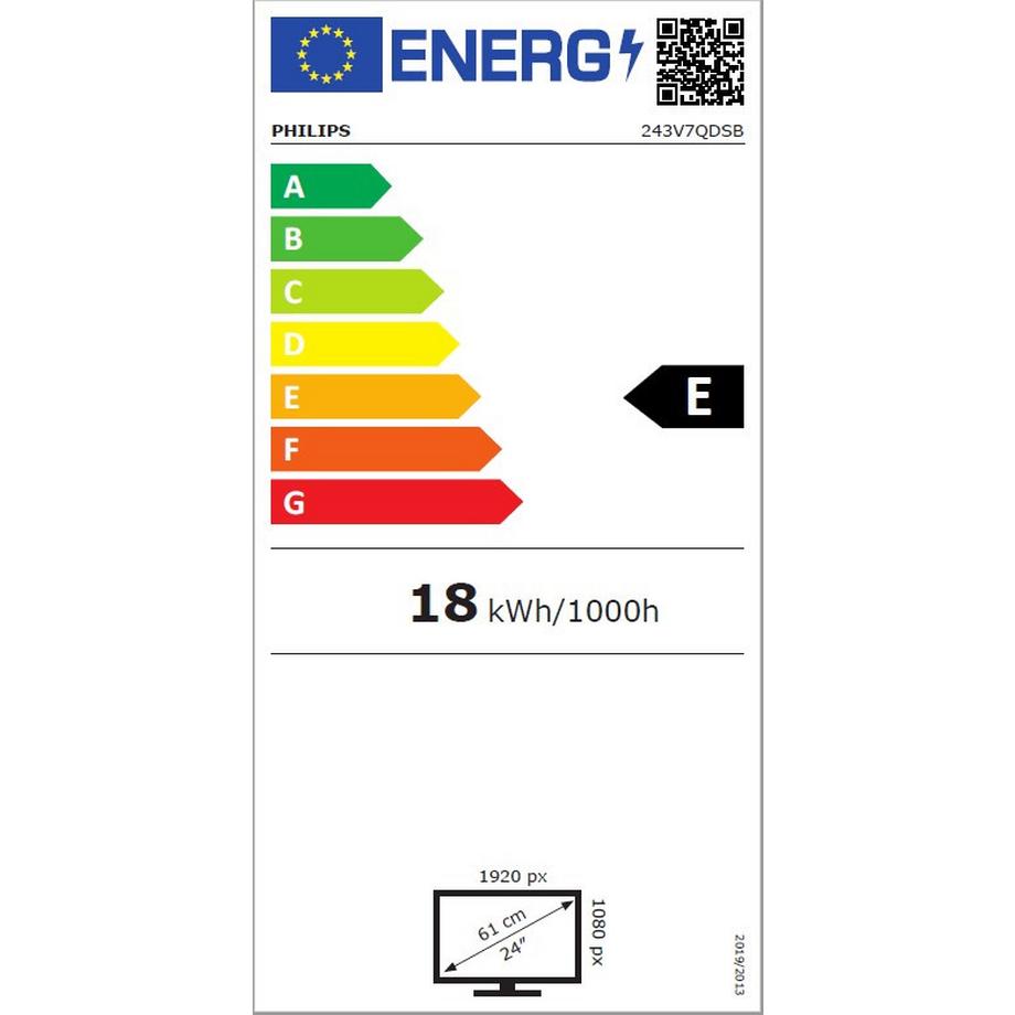 PHILIPS  243V7QDSB (24", Full HD) 