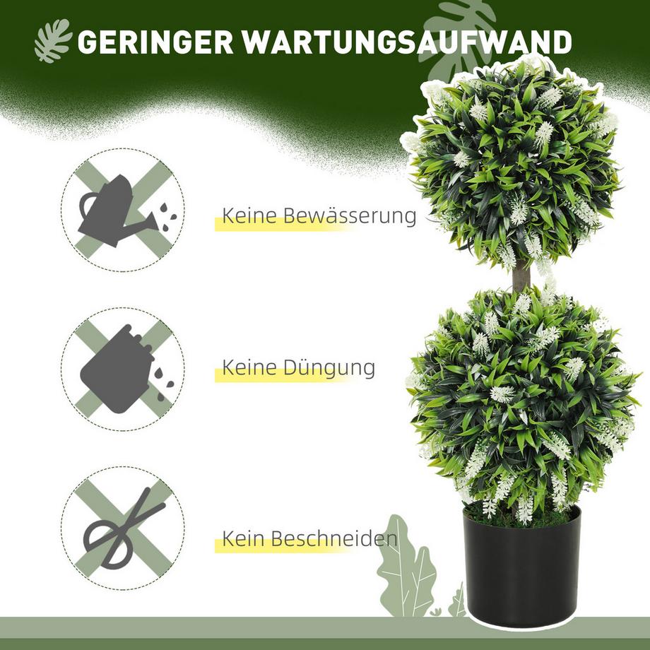 HOMCOM plante artificielle  