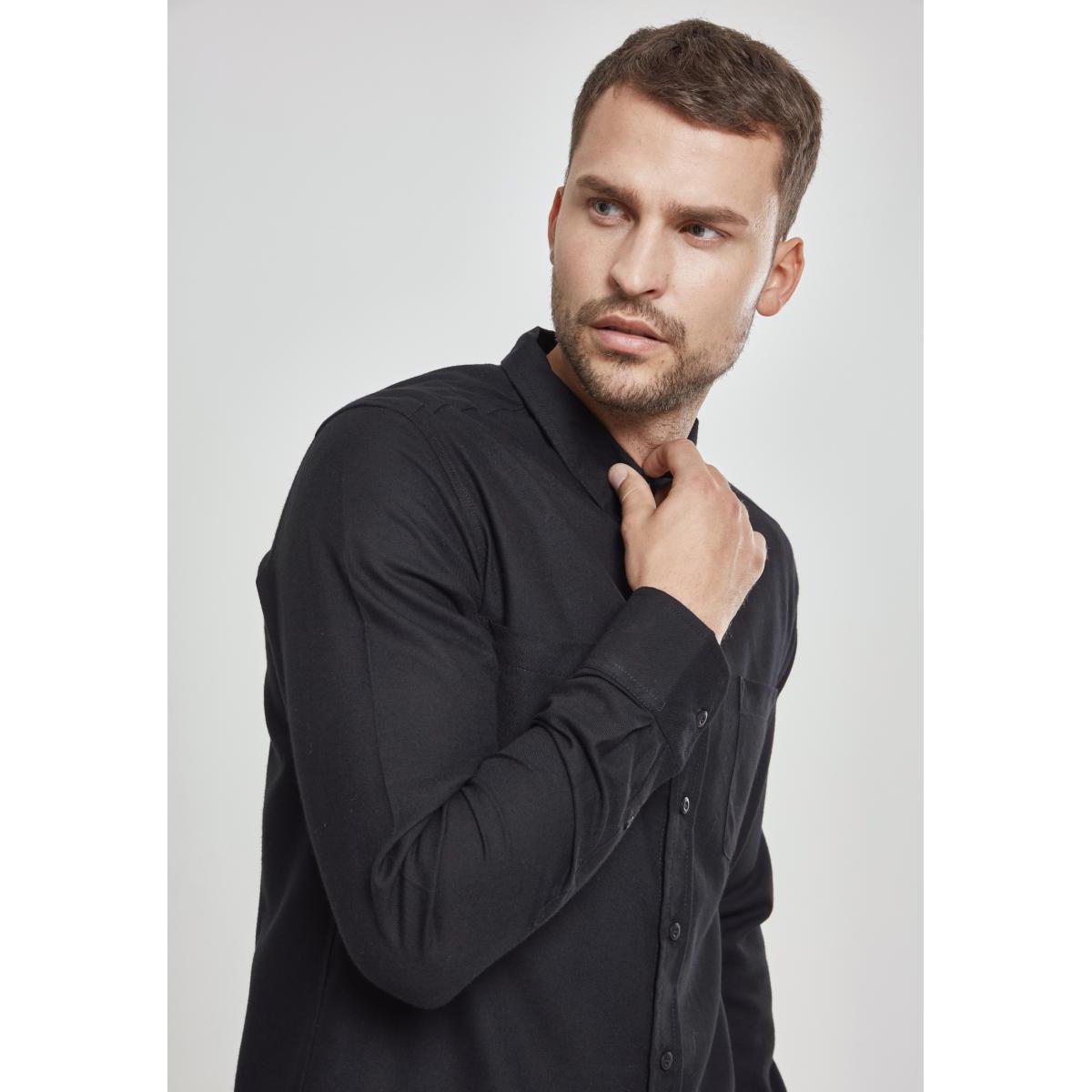 URBAN CLASSICS Basic Flanellhemd  