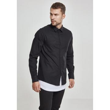 hemd urban klassisch basic flanell gt