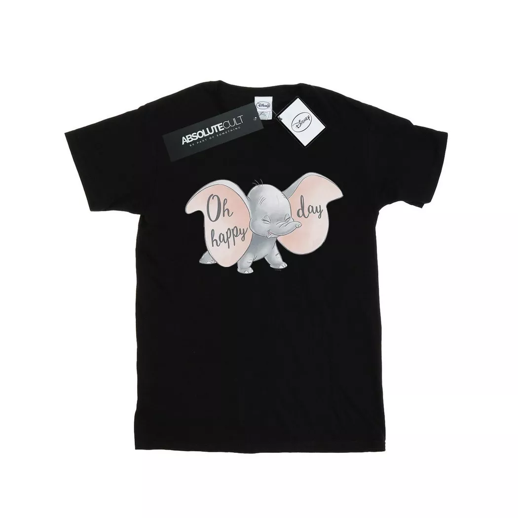 Disney - Happy Day TShirt, für Damen, Schwarz, Größe XL