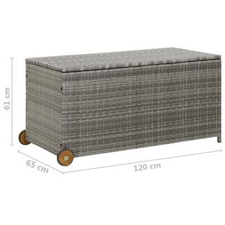 VidaXL Aufbewahrungsbox poly-rattan  