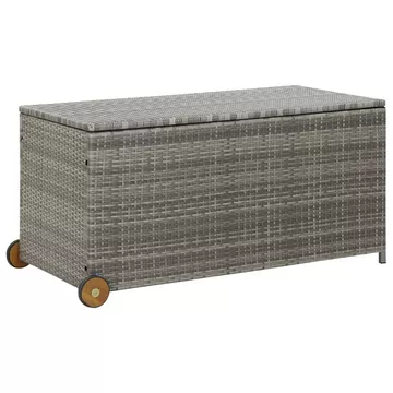 Boîte de rangement rotin synthétique