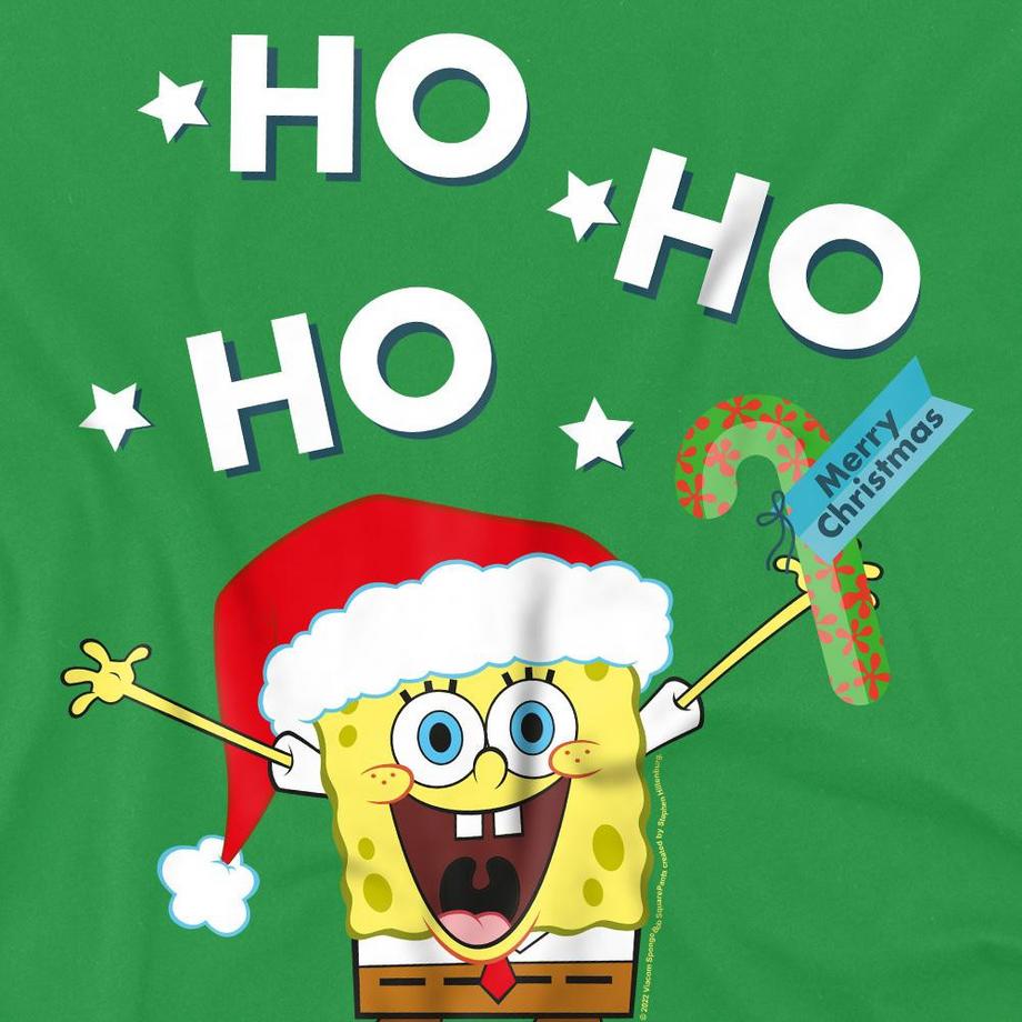 Nickelodeon T-Shirt Ho Ho Ho Merry Christmas  