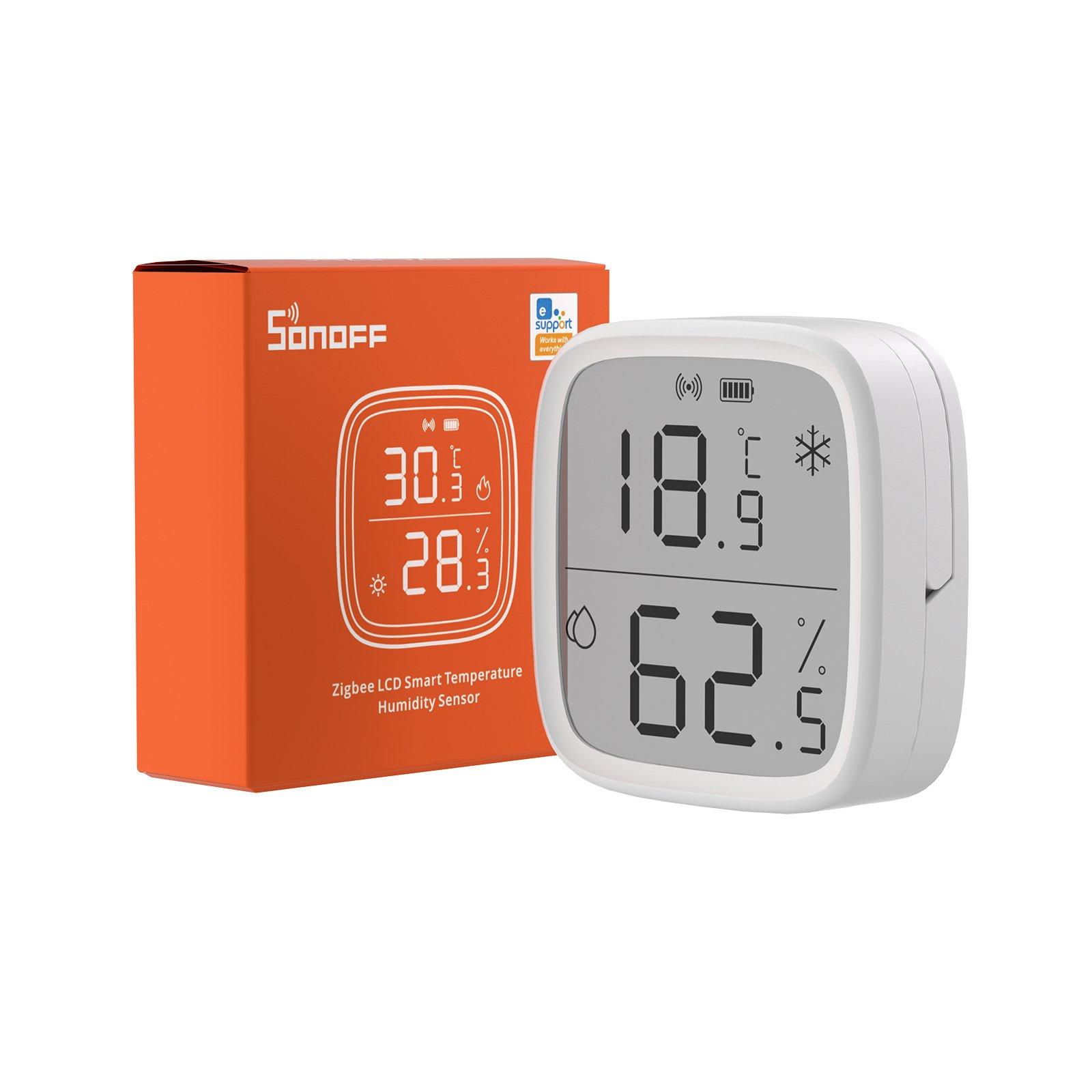 Sonoff Sonoff ZigBee Interno Temperature & humidity sensor Libera installazione Wireless  