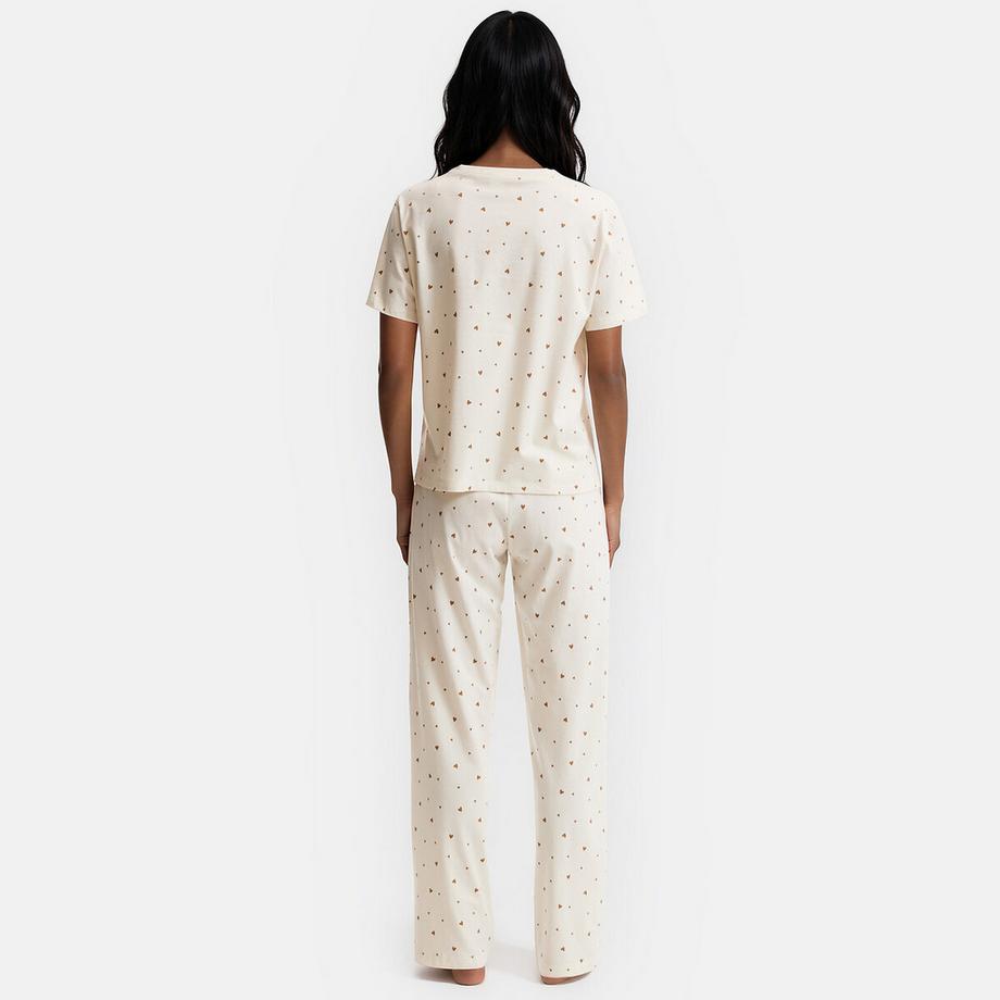 La Redoute Collections Pyjama imprimé coeurs  