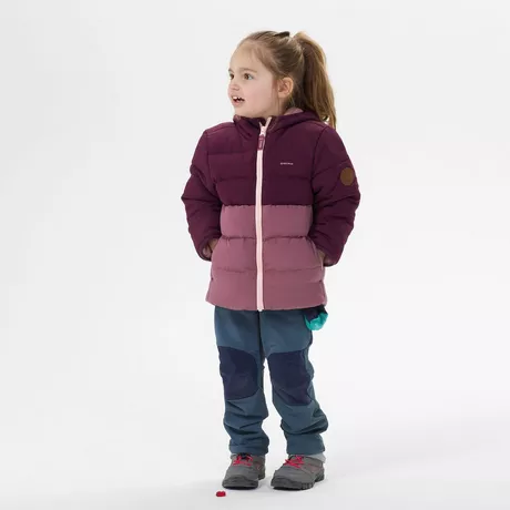 QUECHUA Doudoune de randonn e violette enfant 2 6 ans acheter