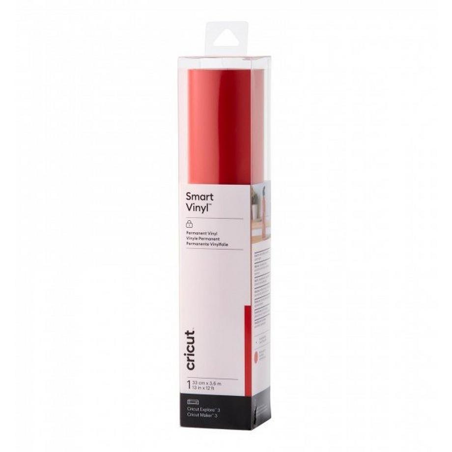 Vinylfolie Smart Permanent (1 x, 33 x 366cm, Rot)