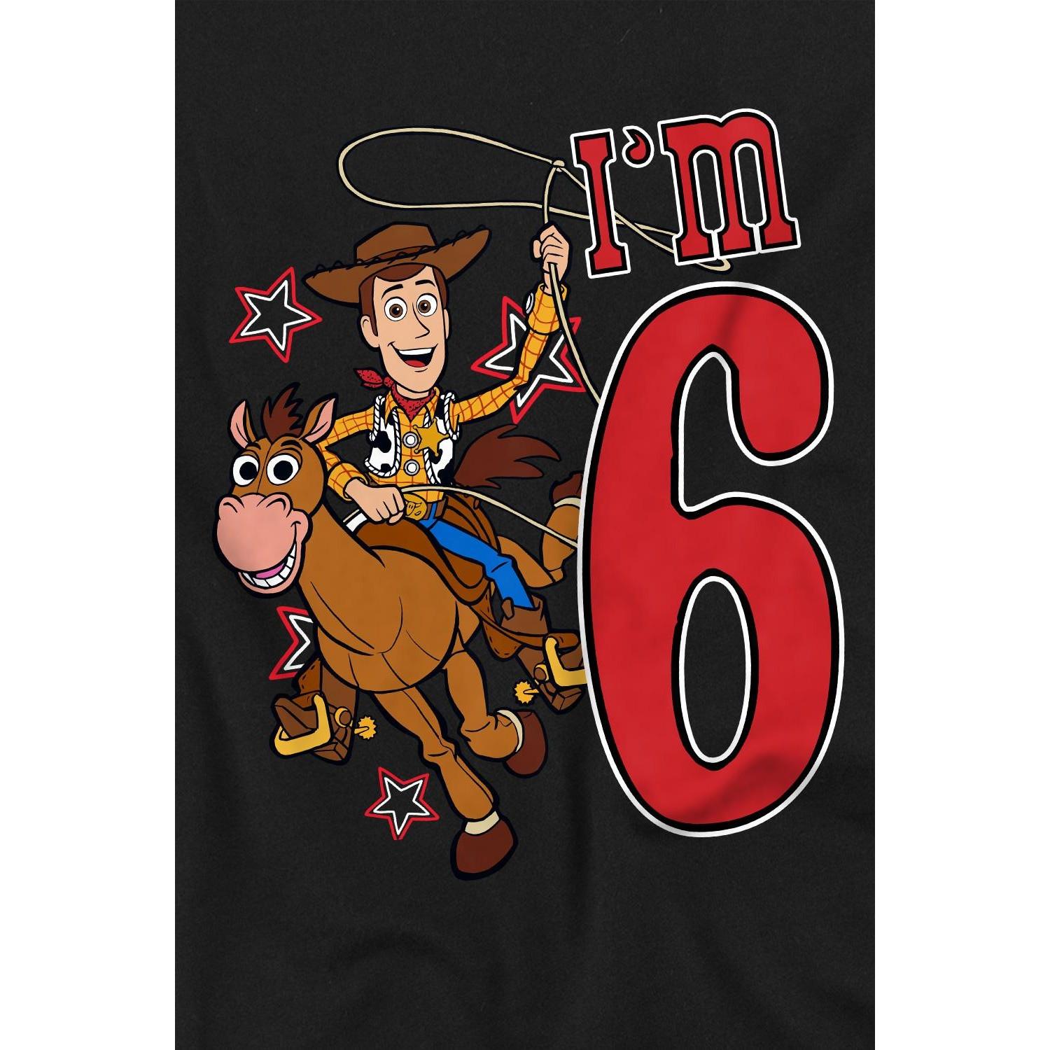 Toy Story  I'm 6 TShirt  Geburtstag 