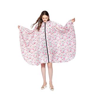 Alopini Unisex Wasserdichter Wiederverwendbarer Regenponcho mit Kapuze  