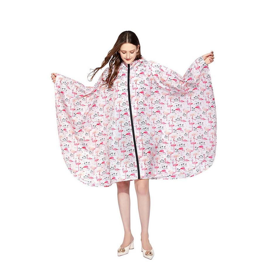 Alopini Poncho de Pluie Unisexe Imperméable Réutilisable avec Capuche  