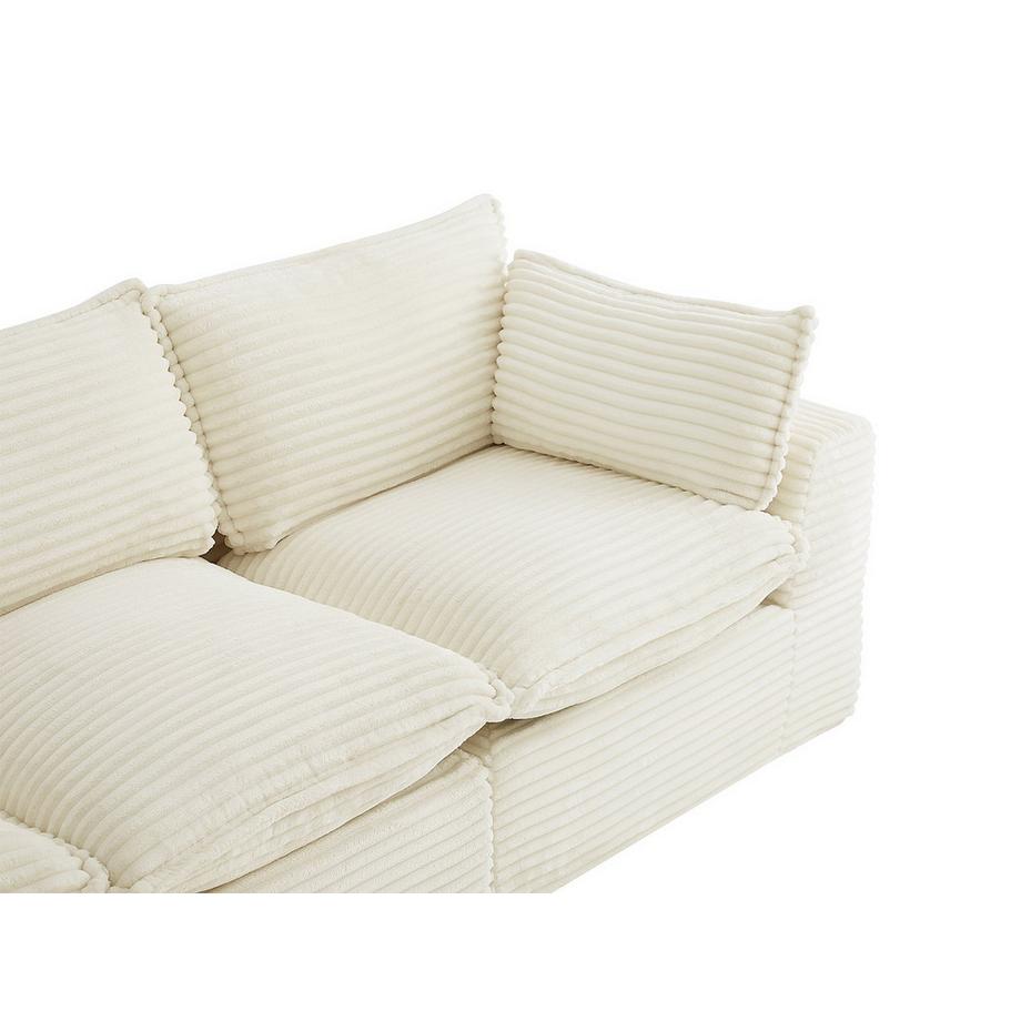 Vente-unique Canapé modulable 5 places CYROMA  