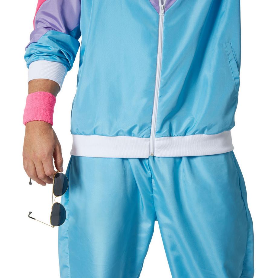 Tectake  kostüm  Retro 80er 90er Jahre Jogginganzug 