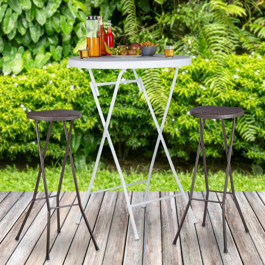 B2X Sgabelli da bar pieghevoli BASTIAN  