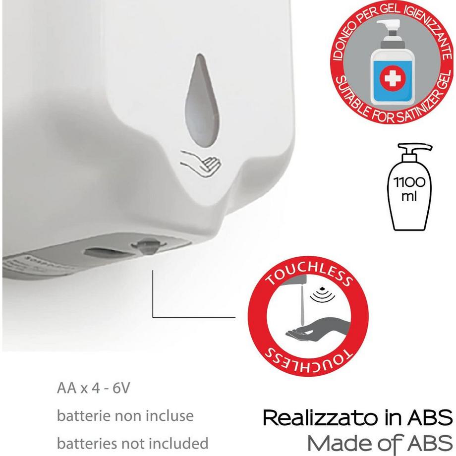 diaqua Wandseifensp. touchless Jelly weiss  