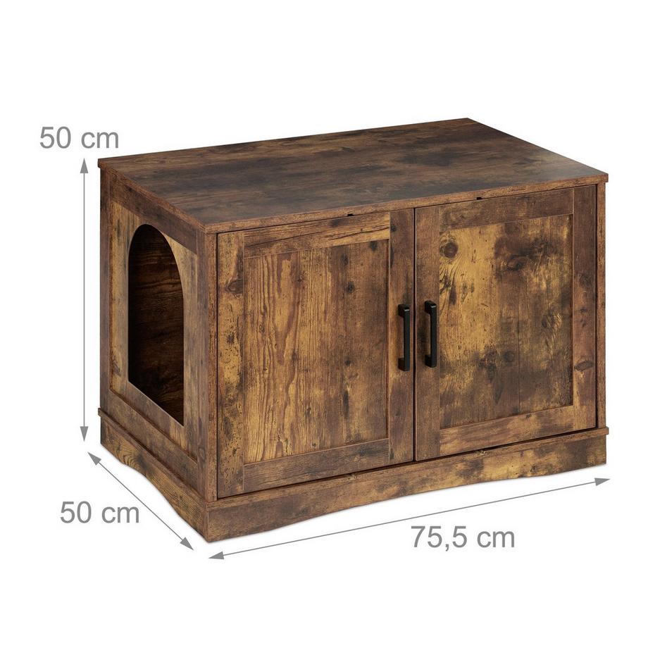 B2X  Katzenschrank für Katzentoilette XL 