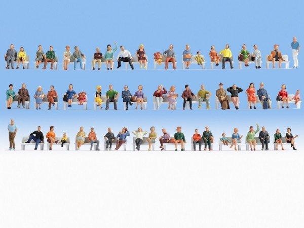 NOCH  NOCH Mega Economy Figures Set pièce pour modèle à l'échelle et accessoires Figurines 