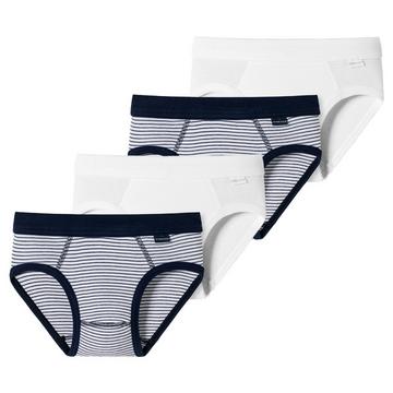 4er Pack Kids Boys Feinripp Organic Cotton - Sportslip