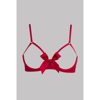 MAISON CLOSE  Soutien-gorge ouvert avec noeud - Le Petit Secret 