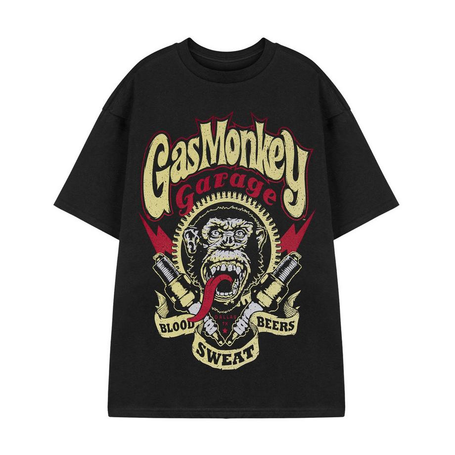 Gas Monkey Garage Spark Plugs T-Shirt  