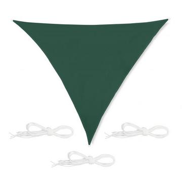 Voile d'ombrage triangulaire vert