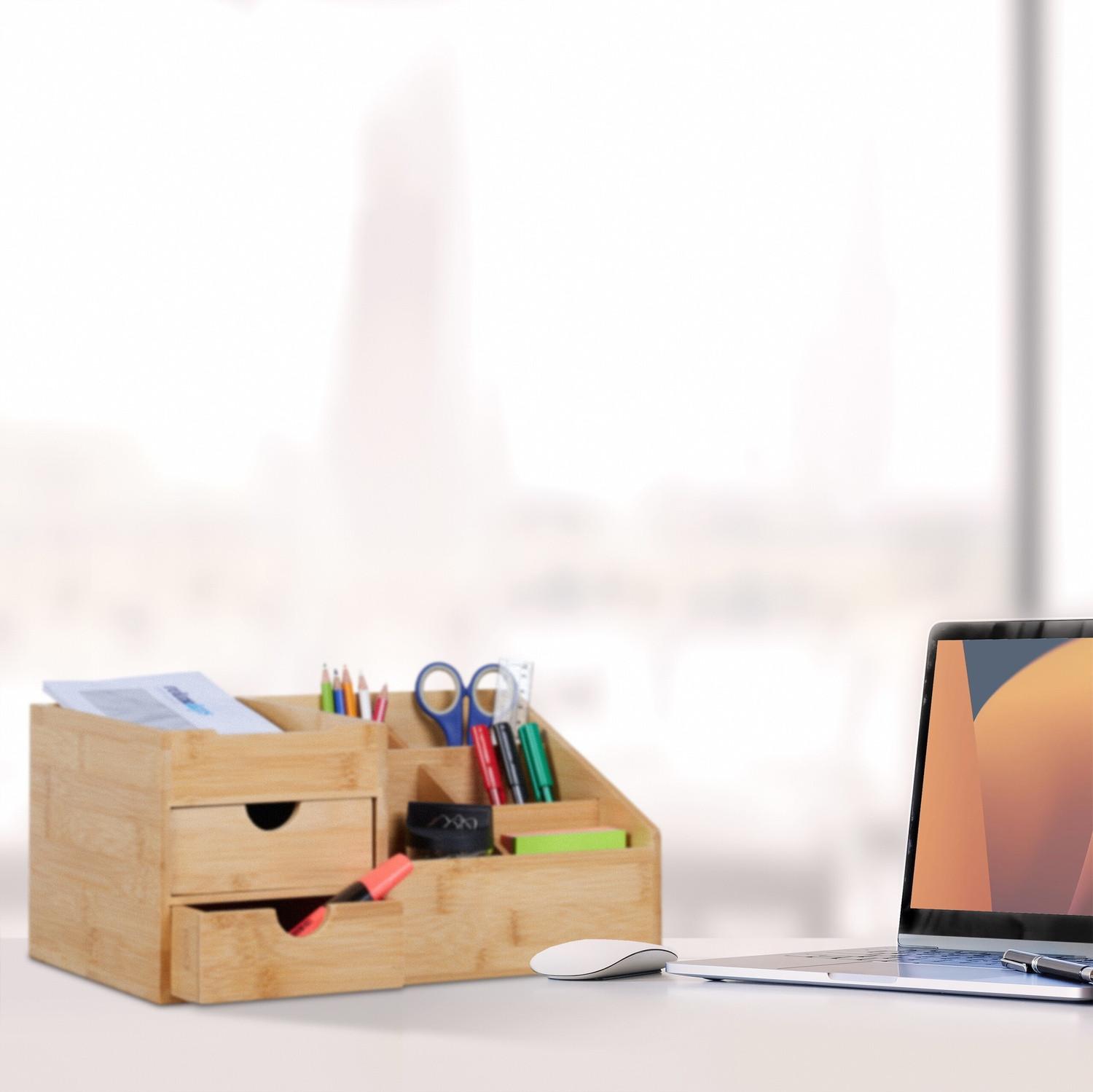 B2X Organizzazione scrivania con 2 cassetti  