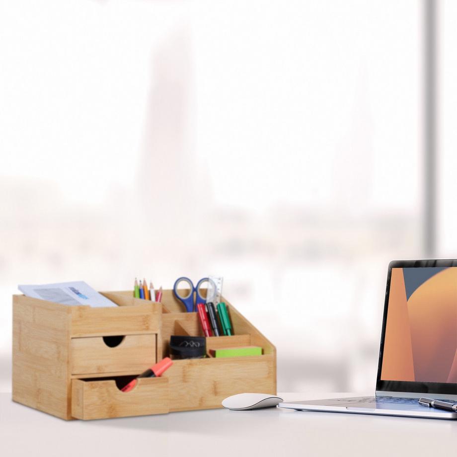 B2X Organizzazione scrivania con 2 cassetti  
