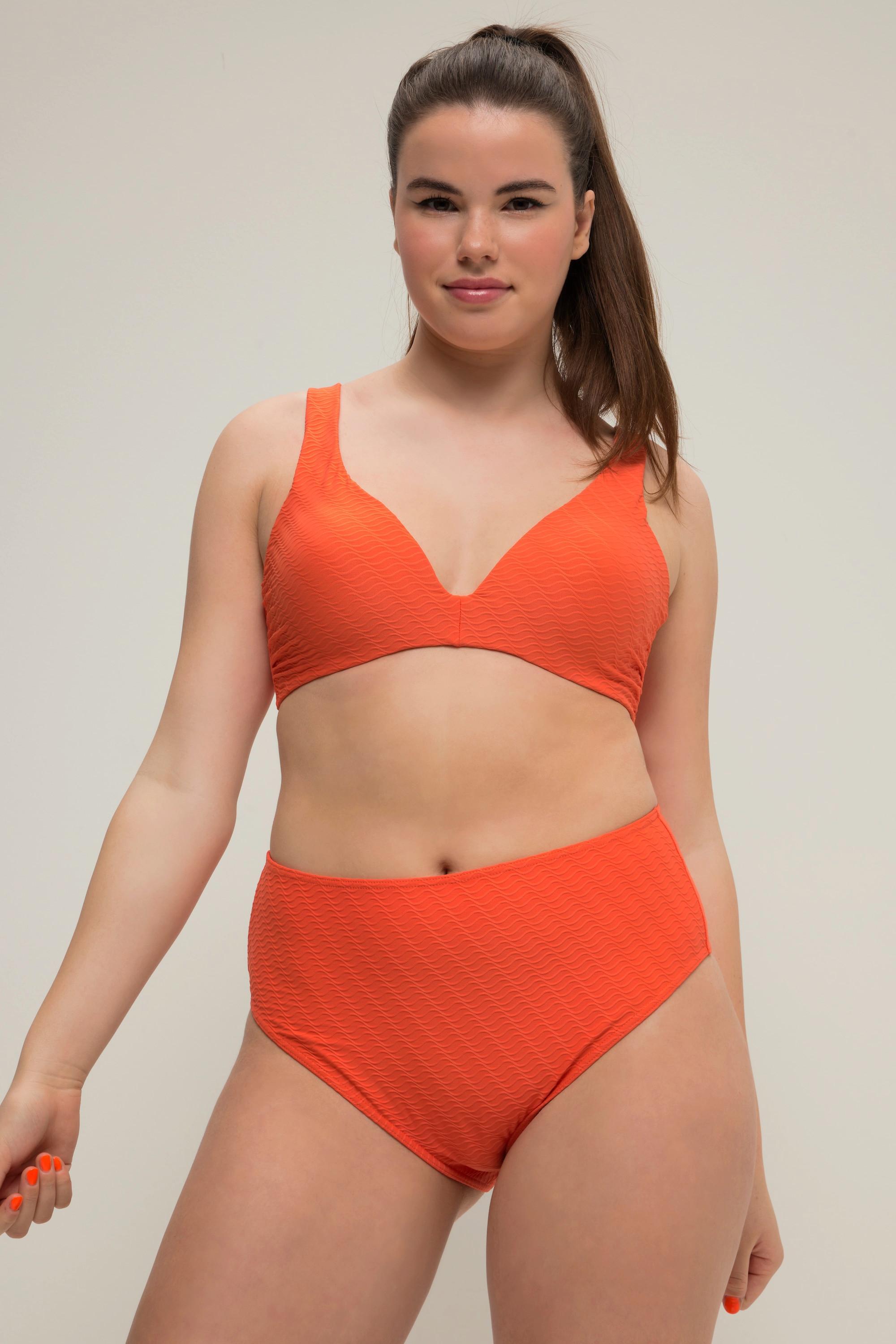 Studio Untold  Culotte de bikini, bonnets souples, matière ondulée 