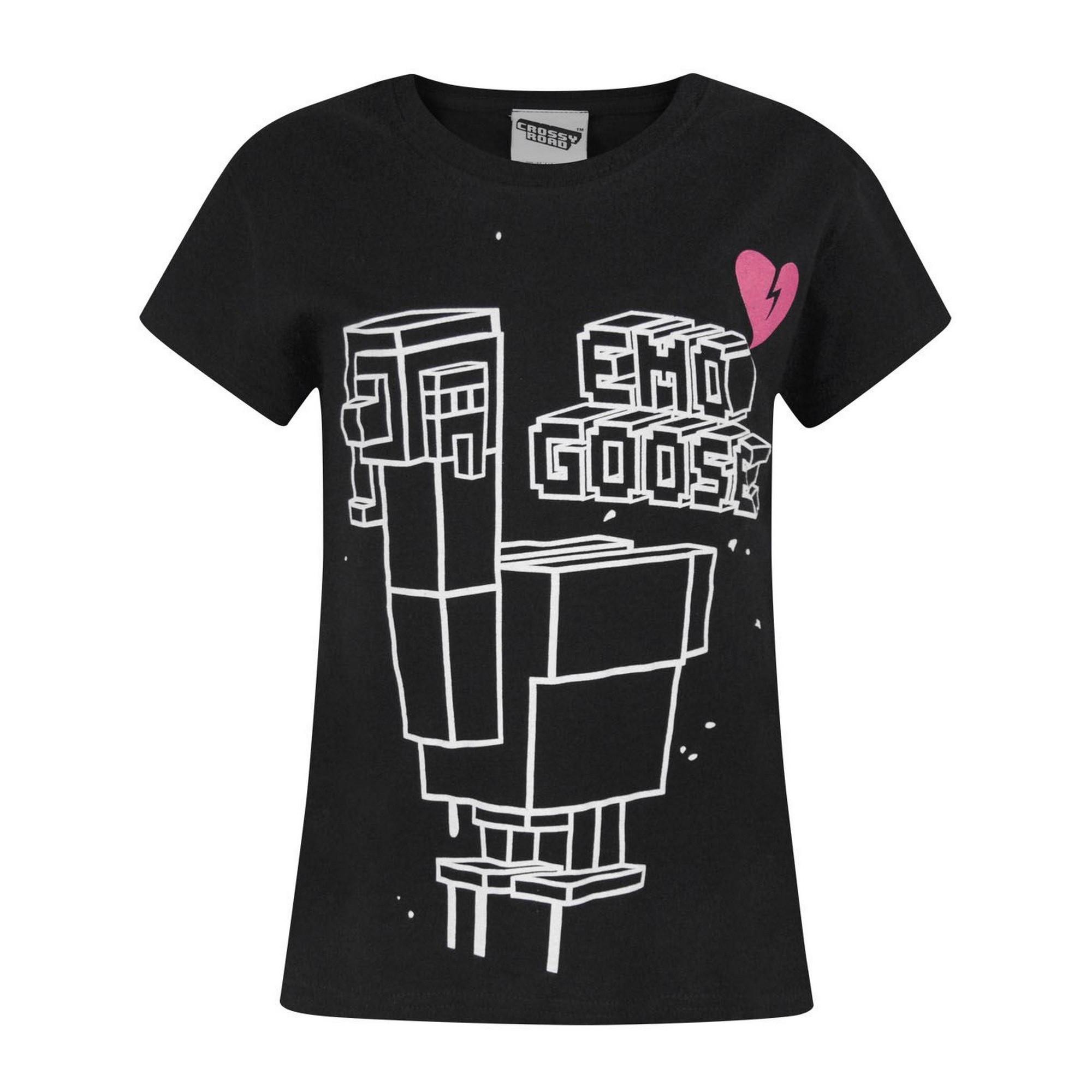 Vanilla Underground  Crossy Road Official Emo Goose Kurzarm TShirt 