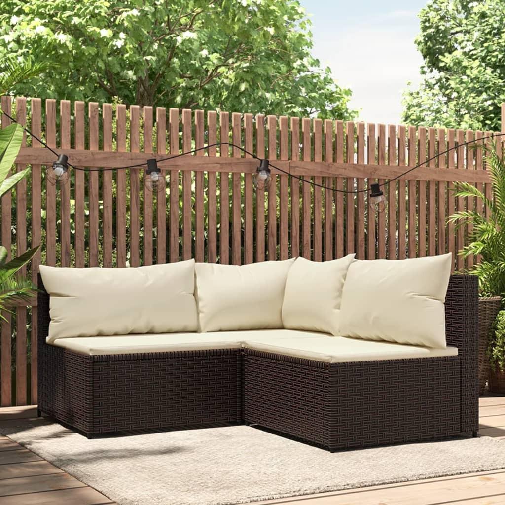 VidaXL Garten lounge set poly-rattan  