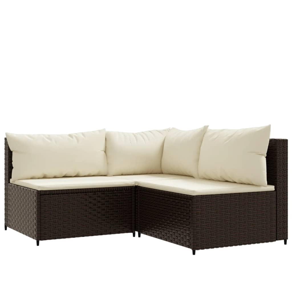 VidaXL Garten lounge set poly-rattan  