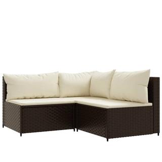 VidaXL Garten lounge set poly-rattan  